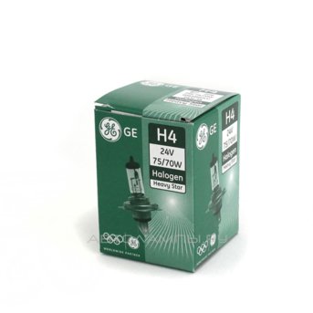 H4 24V- 75/70W (P43t) (вибростойкая+увелич.срок службы) Heavy Star 61494 (50450HDLU) 50450HDLU