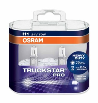 H1 24V- 70W (P14,5s) (������������+������.���� ������) Truckstar Pro (2��.) DuoBox  -4008321784209 64155TSP-HCB