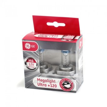 H4 12V- 60/55W (P43t) (+120% �����) Megalight Ultra +120 (�.��.2��.) 98241 (50440SNU) 50440SNU