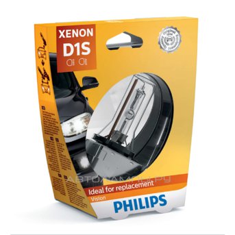 D1S 85V-35W (PK32d-2) 4400K Vision (Philips) 85415VIS1